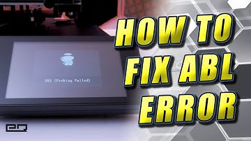 Fix First Layer Adhesion And Auto Bed Level 203 (Probing Failed) Error on Creality CR-10 Smart CR-6