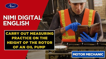 Carryout measuring practice on cylinder bore for taper  | NIMI | DIGITAL | ENGLISH |