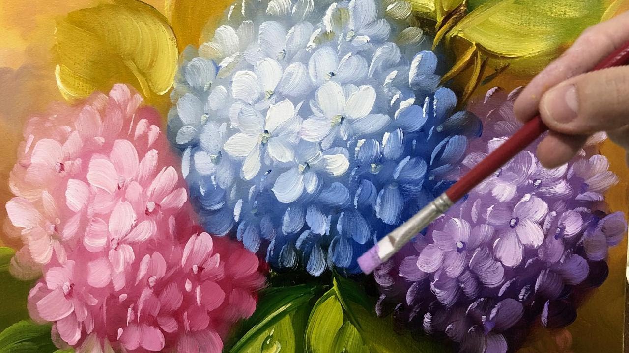 ЦВЕТЫ / ПОКРАСКА ШАГ ЗА ШАГОМ