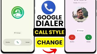 How to Change Google Dialer Style? | Single Tap to Answer? | Fix Swipe Issue Fast! 🚀 screenshot 5