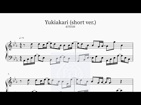 Yuki's Brand ピアノ楽譜 Yuki's Brand ピアノ楽譜