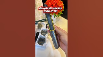 Tông Đơ Bomidi HT1 Pro cạo lông toàn thân cực tiện lợi #thutiensinh #bomidi