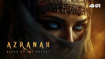 Azranah – Queen of the Desert [4 HOURS] | Ambient Arabic Music for Sleep, Focus, or Reflection