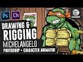 Character Animator: Drawing & Rigging Mikey! | FREELANCING EP2