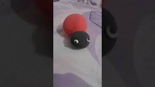 Diy cute clay ladybug 🐞 craft ideas# reet.......
