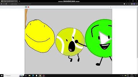 BFB Intro But With A Character Called "Green Play Button" In It (Scratch)