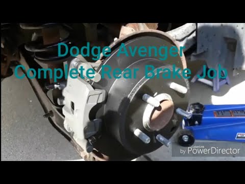 2010 Dodge Avenger Rear Brakes