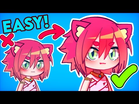 How to shade/edit SKIN | voice over | Ibispaint | Gacha Club