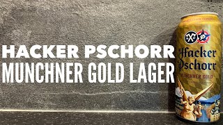 Hacker Pschorr Münchner Gold Review By Hacker Pschorr Bräu | German Munich Lager Review