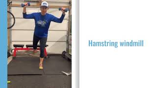 Hamstring windmills