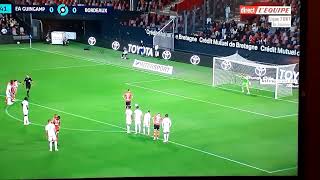 eag-Bordeaux 0-0 penalty raté de Guingamp!😭