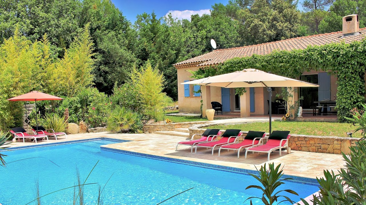 ferienhaus cote d'azur mit pool