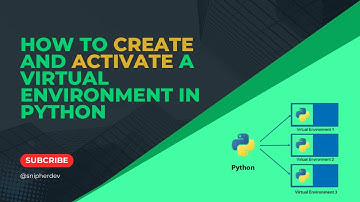 How to Create and Activate a Virtual Environment in Python venv Tutorial