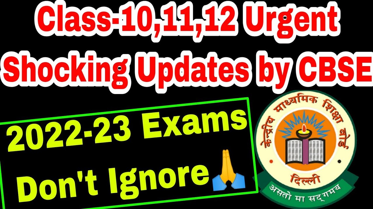 CBSE Passing Criteria Changed😱 Big Breaking News - Boards Class-10,11,12