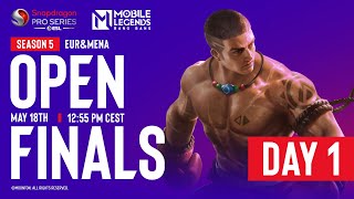 [DE] Mobile Legends: Bang Bang | Snapdragon Pro Series Open Finals | EUR - Tag1