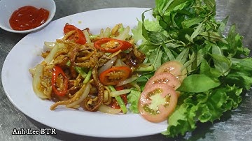 Anh Lee BTR | MÓN HAO CƠM - Biết Được Mẹo Này Làm Khô Mực Chiên Nước Mắm Bao Ngon