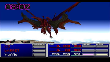 FF7 (HP = Mp Switch No Exp) Ep 30. -  Corel Train Battles