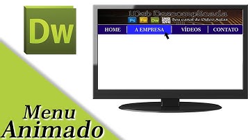 Menu animado em Dreamweaver CC