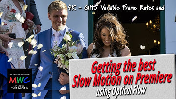 4K  GH5 Footage -Variable Frame Rates and Best Slow Motion in Premiere using Optical Flow