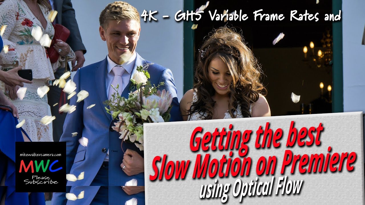 4K  GH5 Footage -Variable Frame Rates and Best Slow Motion in Premiere using Optical Flow