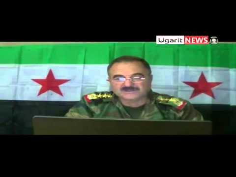 16 12 Hama أوغاريت , بيان العميد الركن احمد بري تحرير محافظة حماة