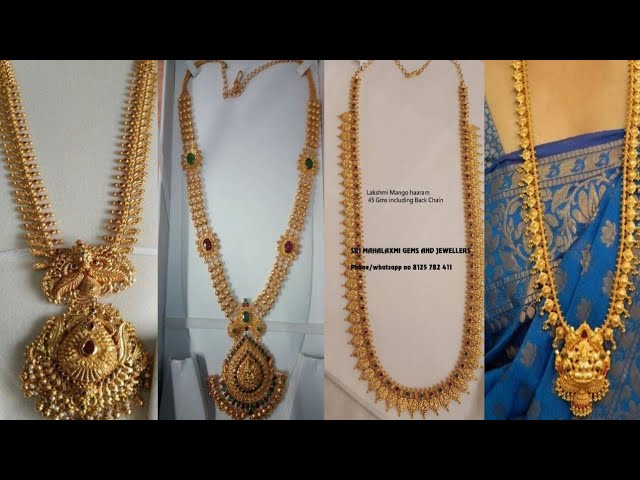 40 gram gold haram designs with price