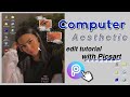 💻 Computer Aesthetic Edit // Only using Picsart (Tutorial)