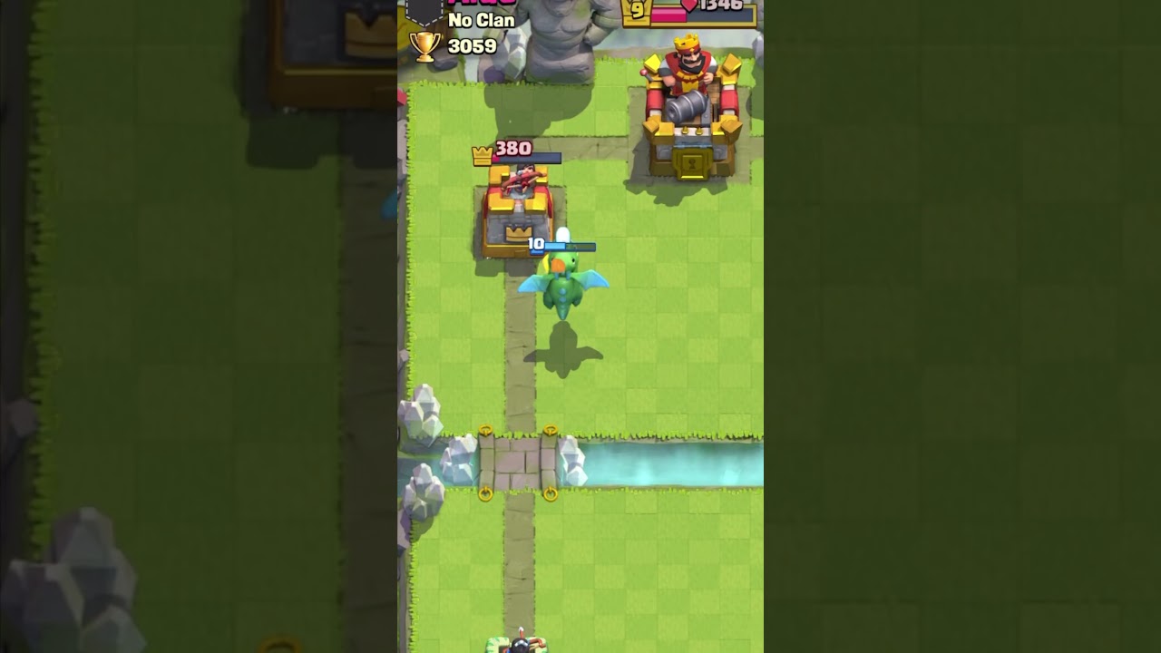 Baby Dragon VS Defence Archer in 