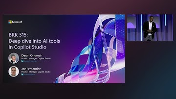 Deep dive into AI tools in Copilot Studio | BRK315