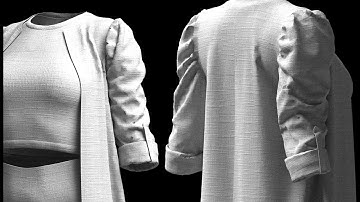 How To Make Roll Up Sleeves in Marvelous Designer/Clo3D