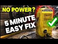 Karcher K2 - K6 Pressure Washer Not Turning on? 5 Minutes EASY FIX That Works! #kärcher 