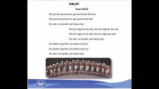 Halay Şarkısı 3  sınıf müzik dersi Resimi