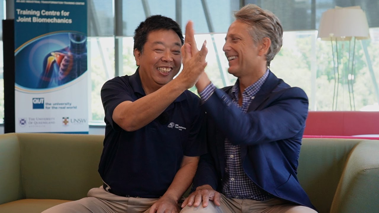 Professor YuanTong Gu & Professor Peter Pivonka - ARC ITTC for Joint Biomechanics
