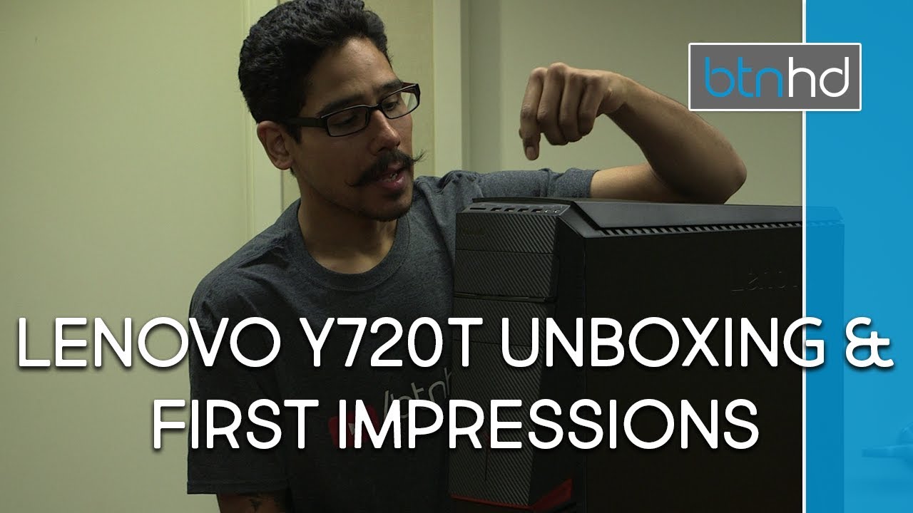 Lenovo Legion Y720T Unboxing & First Impressions!
