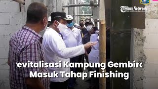 Progres Revitalisasi Kampung Gembira Gembrong Masuk Tahap Finishing