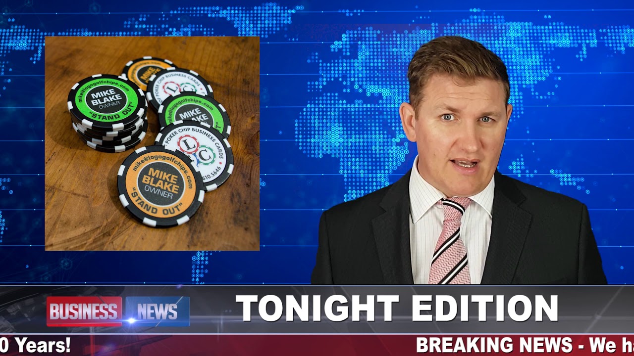 Poker Chip Business Cards: Custom Poker Chips