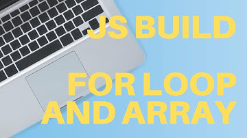 Js array and for loop help