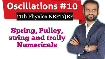 Class 11th Physics !! Oscillations #10!! SHM #10 !! Different Combinations of Spring Pendulum !!