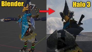 How to import custom character model Halo 3 mod tools custom character, biped & AI Tutorial 1