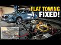 Installing a Flat Tow on a Ford Escape, Update In The RV Shop