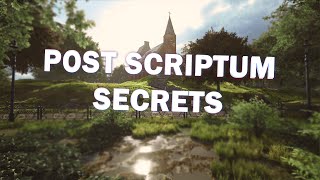 The Secret to Success Post Scriptum