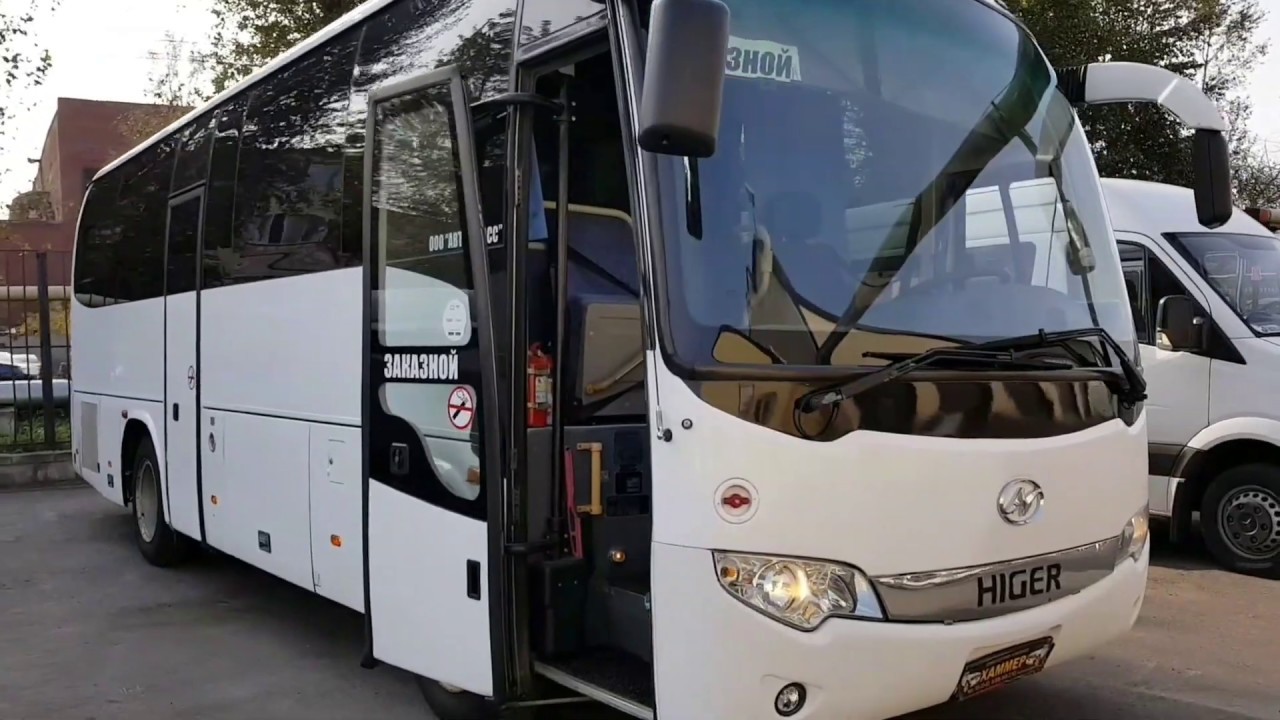 Аренда автобуса Хайгер 35 мест в Томске - YouTube