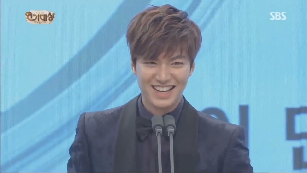 Park Shin Hye & Lee Min Ho at SBS AWARD 2013 , Moments  💙💙