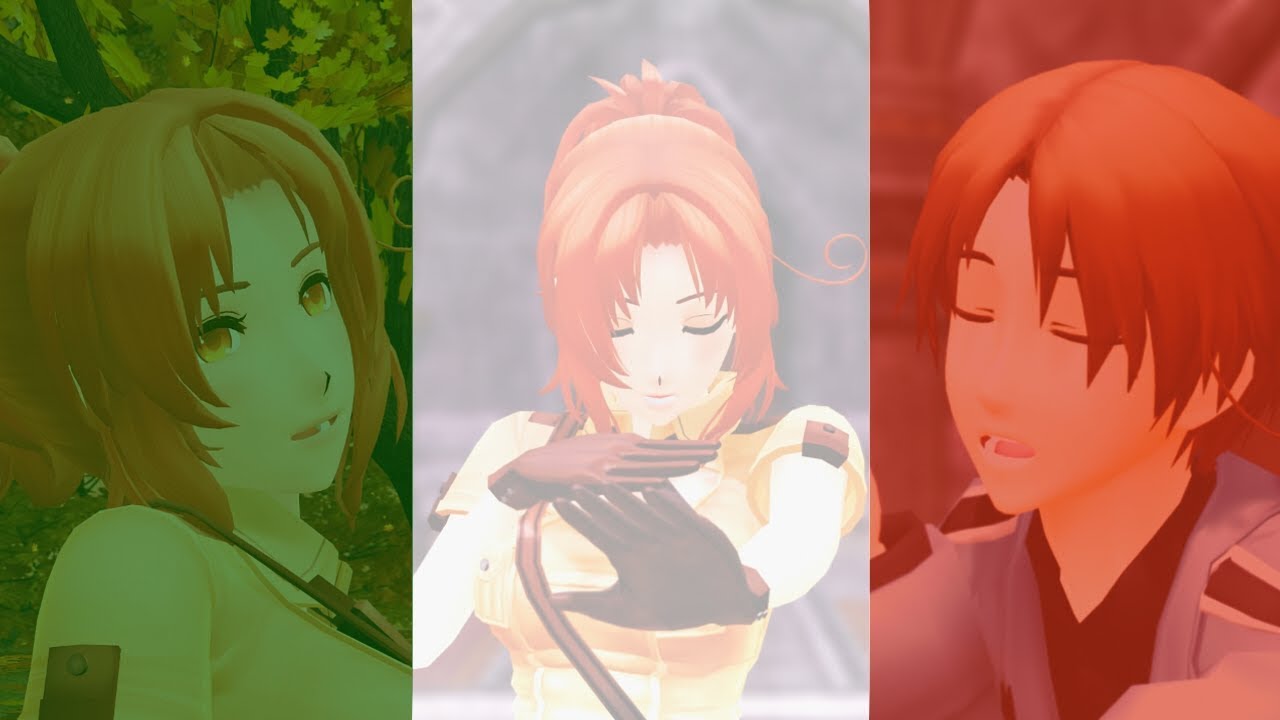 【MMD】Hetalia Italy and Nyo!Italy - Unknown Mother Goose / アンノウン・マザーグース