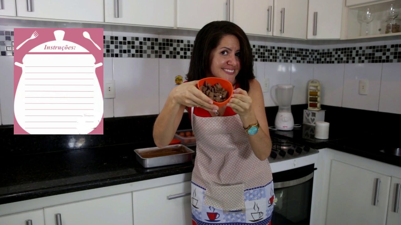 NA COZINHA COM VERENA GILA RECEITA EM LIBRAS: BROWNIE DE CHOCOLATE