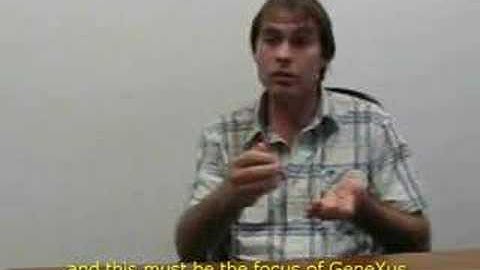 Gastón Milano - GeneXus X - subtitled