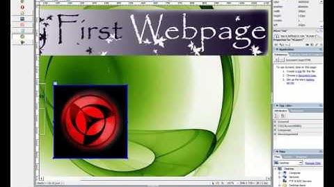 creating webpage using dreamweaver.mp4