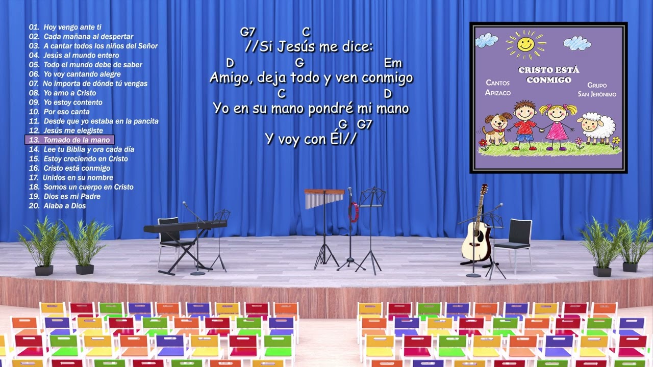 Tomado de la mano__CRISTO ESTÁ CONMIGO__Olivia Barroso / Fernando Dávila (con acordes)