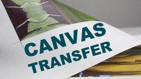 Canvas Transfer Service: Transform Posters, Fine Art Prints into Bold Classic Artwork
