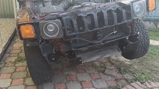 How to remove the front BUMPER Hummer H3 /Hummer H3/
